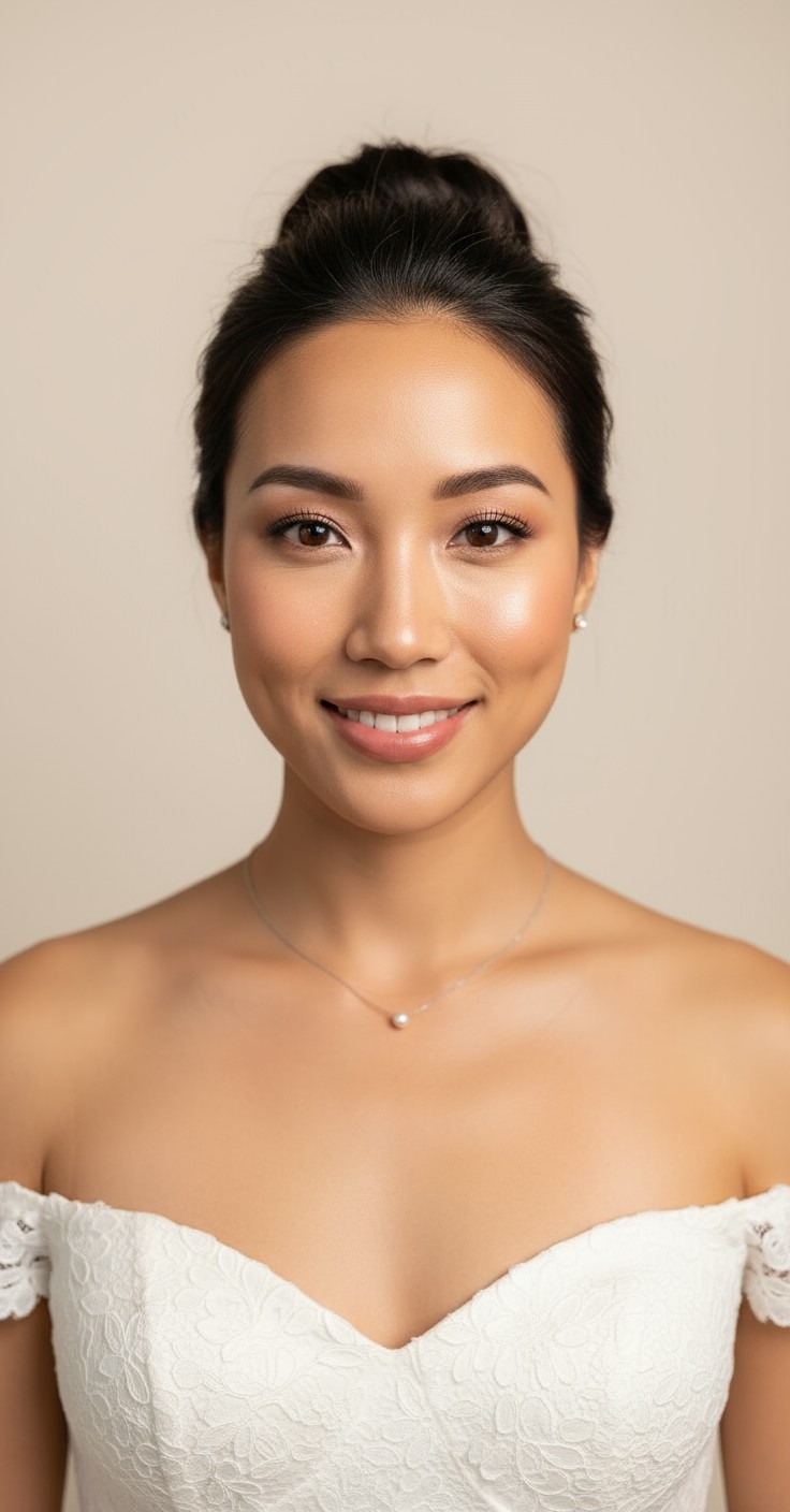 After Space Buns Hair